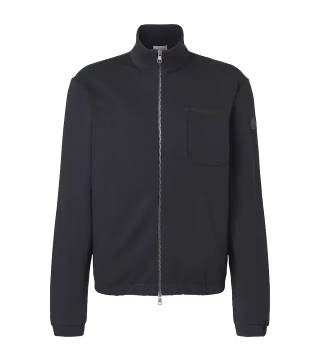 Moncler Cotton-blend zip-up sweater