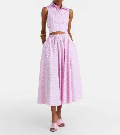 Patou Striped cotton top | Thumbnail 3
