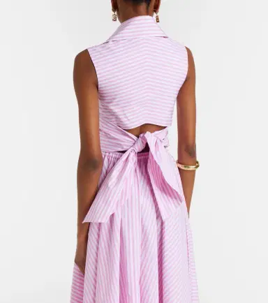 Patou Striped cotton top | Thumbnail 5
