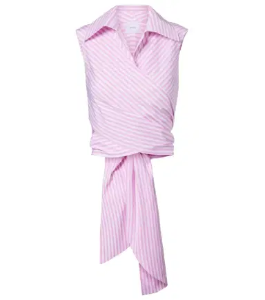Patou Striped cotton top | Thumbnail 1