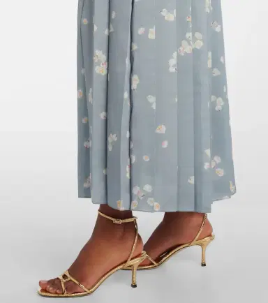 Altuzarra Monti floral pleated midi skirt | Thumbnail 2