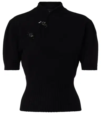 Simone Rocha Embellished cashmere sweater | Thumbnail 1