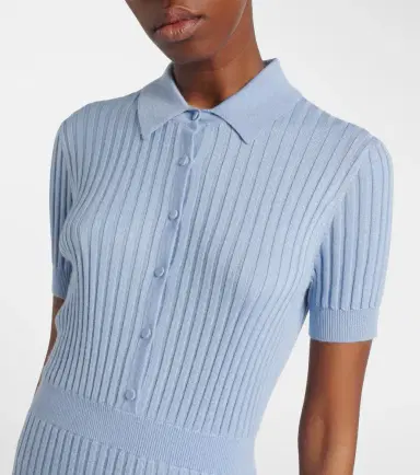 Gabriela Hearst Amor ribbed-knit silk and cashmere maxi dress | Thumbnail 4