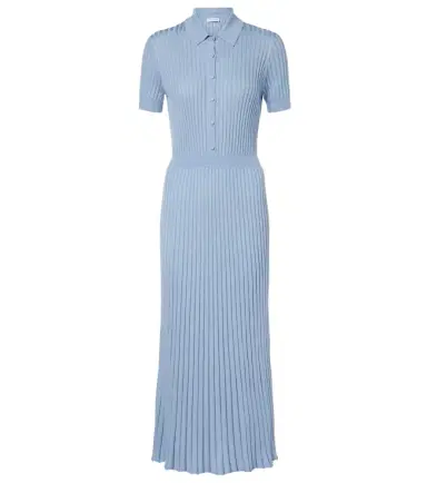 Gabriela Hearst Amor ribbed-knit silk and cashmere maxi dress | Thumbnail 1