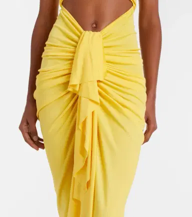 Christopher Esber Vivenda cutout gathered gown | Thumbnail 3