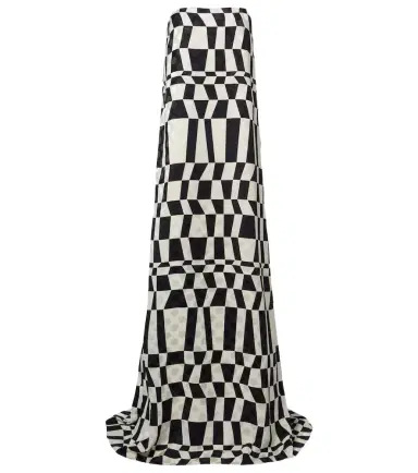 Dries Van Noten Printed bustier gown | Thumbnail 1 Dries Van Noten Printed bustier gown | Thumbnail 1
