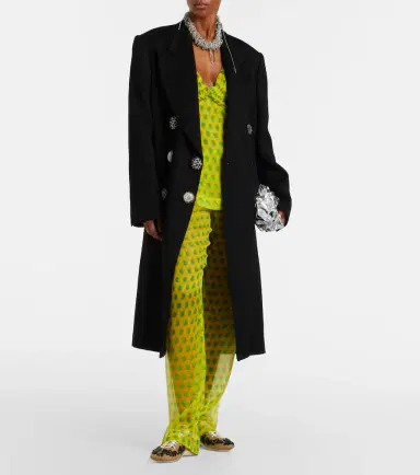Dries Van Noten Polka-dot halterneck silk top | Thumbnail 5