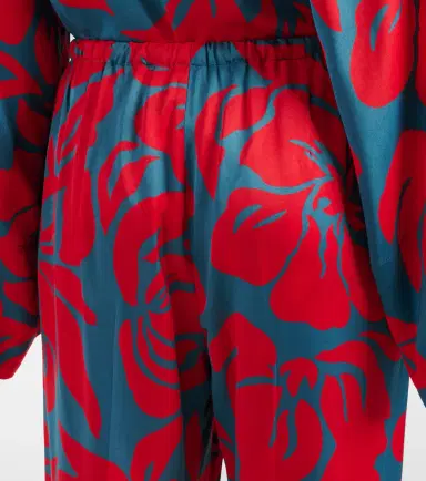 Dries Van Noten Floral palazzo pants | Thumbnail 2