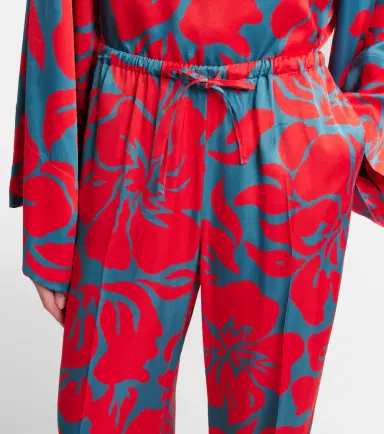 Dries Van Noten Floral palazzo pants | Thumbnail 4