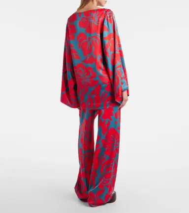 Dries Van Noten Floral palazzo pants | Thumbnail 5