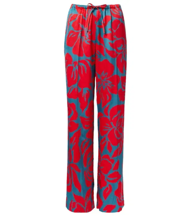 Dries Van Noten Floral palazzo pants