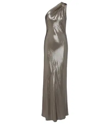 Max Mara Odissea one-shoulder lamé gown | Thumbnail 1