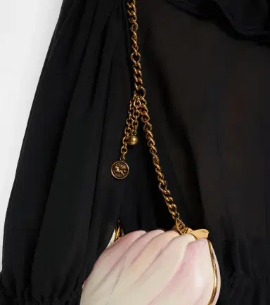 Chloé Chloé Chloé Tropicus leather clutch | Thumbnail 7