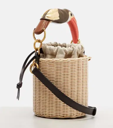Chloé Chloé Chloé Tropicus wicker bucket bag | Thumbnail 2
