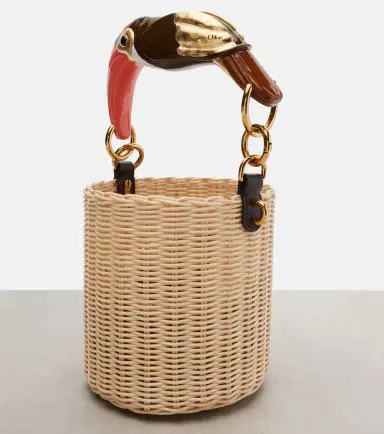 Chloé Chloé Chloé Tropicus wicker bucket bag | Thumbnail 3