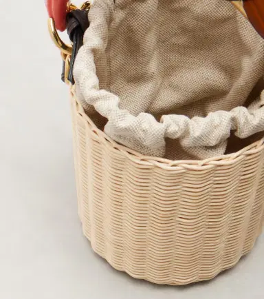 Chloé Chloé Chloé Tropicus wicker bucket bag | Thumbnail 4