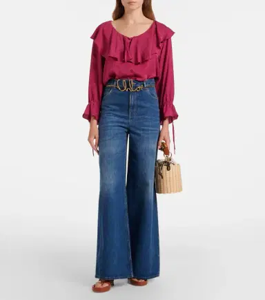 Chloé Chloé Chloé Tropicus wicker bucket bag | Thumbnail 6