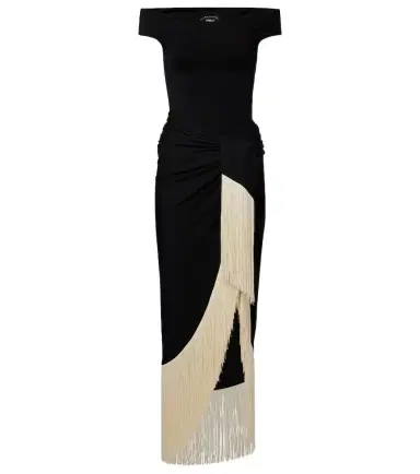 Taller Marmo Romy fringed swimsuit and beach cover-up set | Thumbnail 1 Taller Marmo Romy fringed swimsuit and beach cover-up set | Thumbnail 1
