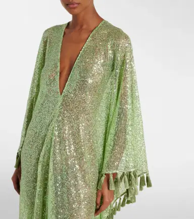 Taller Marmo Absolutely OOO embellished kaftan | Thumbnail 3