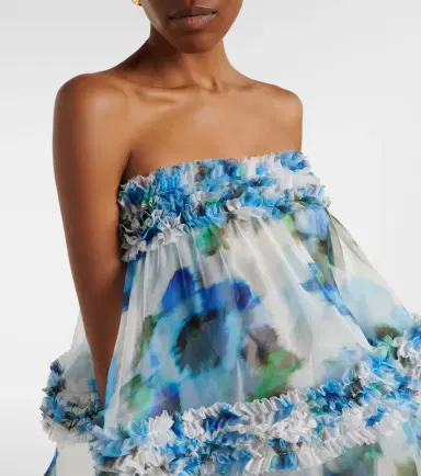 Zimmermann Alchemy ruffled silk organza minidress | Thumbnail 2