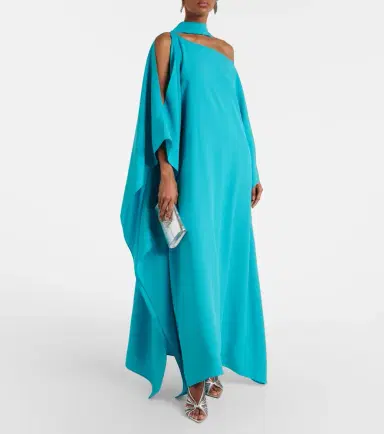 Taller Marmo Barths one-shoulder kaftan | Thumbnail 6