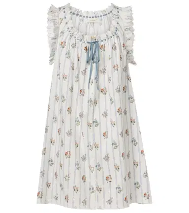 Doen Dôen Nessie floral striped cotton shirt dress | Thumbnail 1