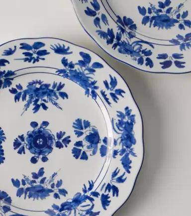 Cabana Gloria set of 2 porcelain dinner plates | Thumbnail 2