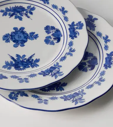 Cabana Gloria set of 2 porcelain dessert plates | Thumbnail 2