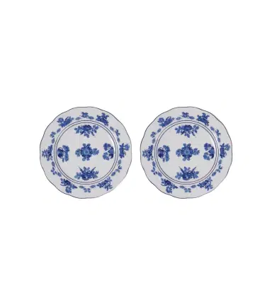 Cabana Gloria set of 2 porcelain dessert plates | Thumbnail 1