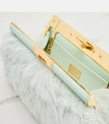 Dolce & Gabbana Marlene Small shearling shoulder bag | Thumbnail 2