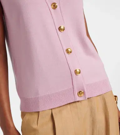 Blazé Milano Blazé Milano Sebright wool, silk, and cashmere vest | Thumbnail 6