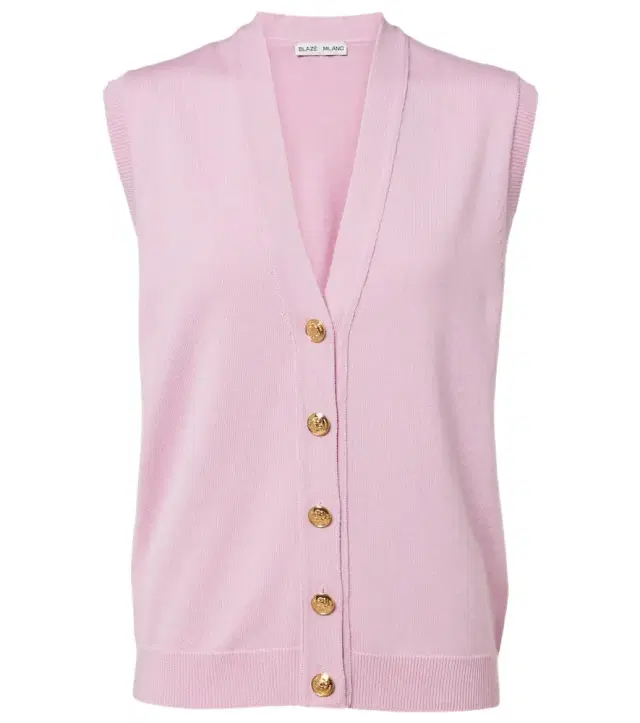 Blaze Milano Blazé Milano Sebright wool, silk, and cashmere vest
