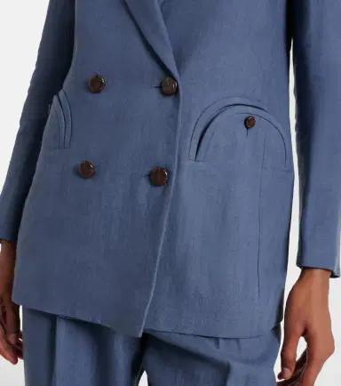 Blazé Milano Blazé Milano Everynight linen blazer | Thumbnail 4 Blazé Milano Blazé Milano Everynight linen blazer | Thumbnail 4