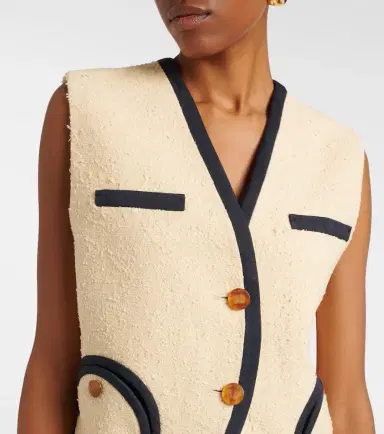 Blazé Milano Blazé Milano Gliss cotton-blend vest | Thumbnail 4