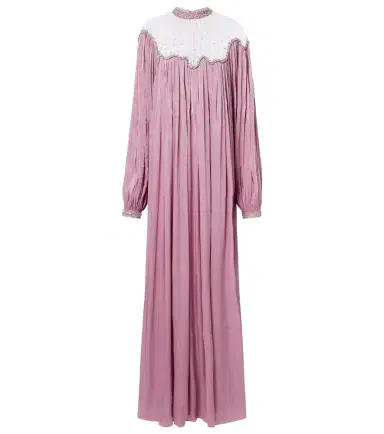 Costarellos Elline embellished pleated gown | Thumbnail 1 Costarellos Elline embellished pleated gown | Thumbnail 1