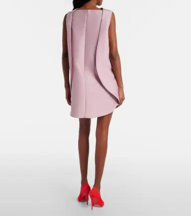 Balenciaga Silk and wool minidress | Thumbnail 5 Balenciaga Silk and wool minidress | Thumbnail 5