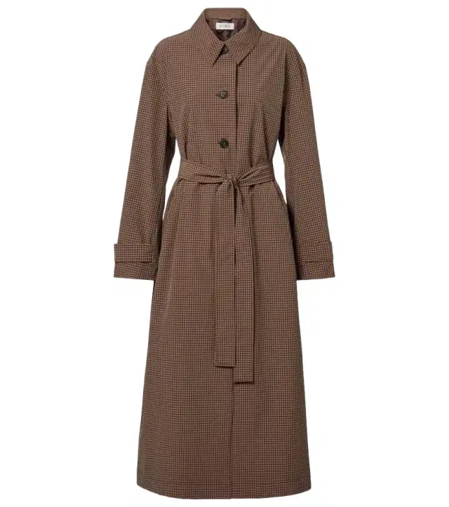 Rohe Róhe Checked belted coat