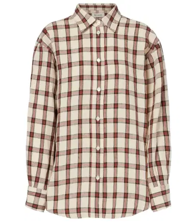 RÓHE Róhe Checked linen shirt | Thumbnail 1
