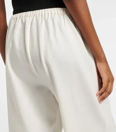 RÓHE Róhe Wool-blend cropped wide-leg pants | Thumbnail 3