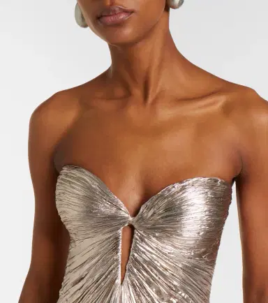 Maria Lucia Hohan Mirren silk-blend chiffon bustier gown | Thumbnail 8 Maria Lucia Hohan Mirren silk-blend chiffon bustier gown | Thumbnail 8