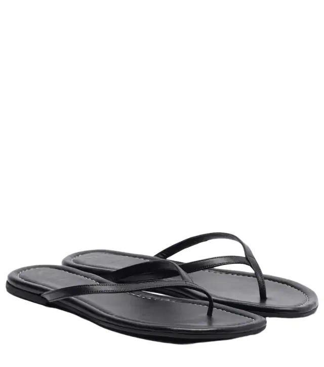 Staud Freja leather thong sandals