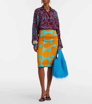 Dries Van Noten Marche Medium fringed top-handle bag | Thumbnail 4