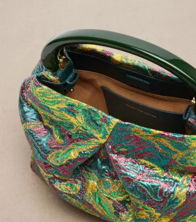 Dries Van Noten Crisp Small jacquard top-handle bag | Thumbnail 3
