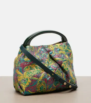 Dries Van Noten Crisp Small jacquard top-handle bag | Thumbnail 4