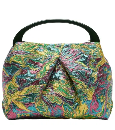 Dries Van Noten Crisp Small jacquard top-handle bag | Thumbnail 1