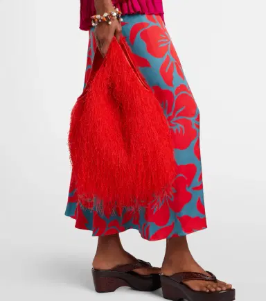 Dries Van Noten Marche Medium fringed top-handle bag | Thumbnail 6 Dries Van Noten Marche Medium fringed top-handle bag | Thumbnail 6