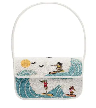 Staud Tommy beaded sequined shoulder bag | Thumbnail 1 Staud Tommy beaded sequined shoulder bag | Thumbnail 1
