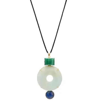 Jennifer Behr Devon embellished necklace | Thumbnail 1