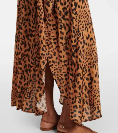 Melissa Odabash Vanessa leopard-print kaftan | Thumbnail 2