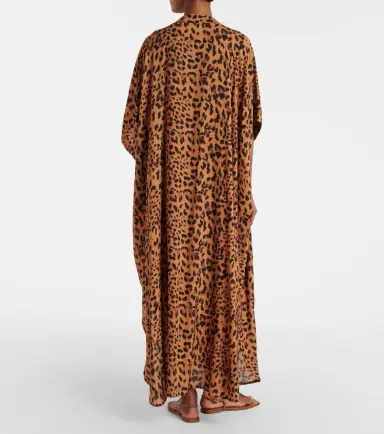 Melissa Odabash Vanessa leopard-print kaftan | Thumbnail 4